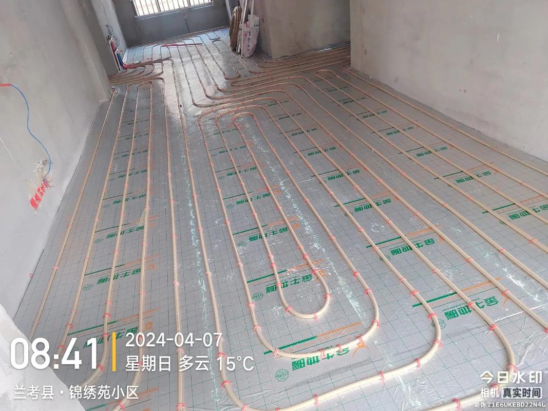 地暖安裝 錦繡園402水電地暖結束